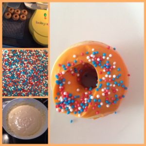 Oranje Mini donuts
